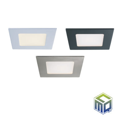 CMQ-SPSQ-4 – Panneau mince carré de 4 po à température de couleur réglable
