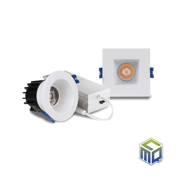 MD2-10W - Luminaire encastré DEL mince de 2 po anti-éblouissement