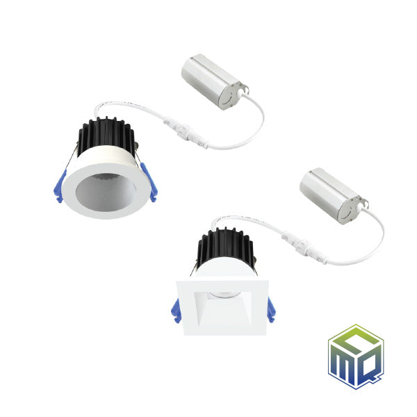 MD2-10W - Luminaire encastré DEL mince de 2 po anti-éblouissement