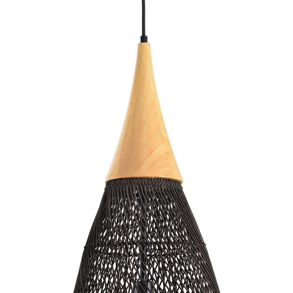Luminaire suspendus PD100-33.5H13.8D BK